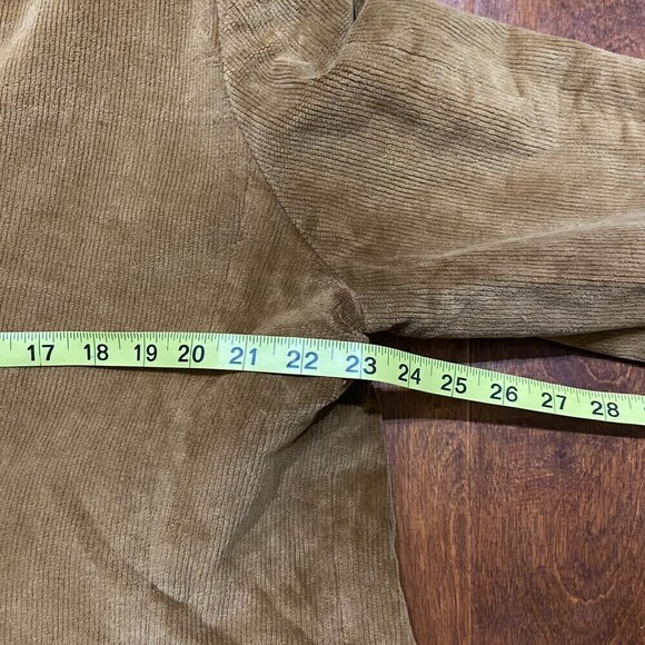 Envoy Japan Vintage Corduroy Brown Khaki Blazer Sport Coat Men's Size 44 L - Picture 5 of 8